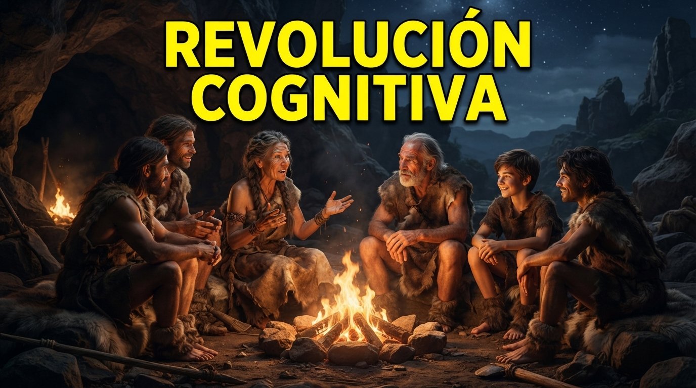 La revolución cognitiva: el punto de inflexión neuronal que reescribió el destino de Homo sapiens