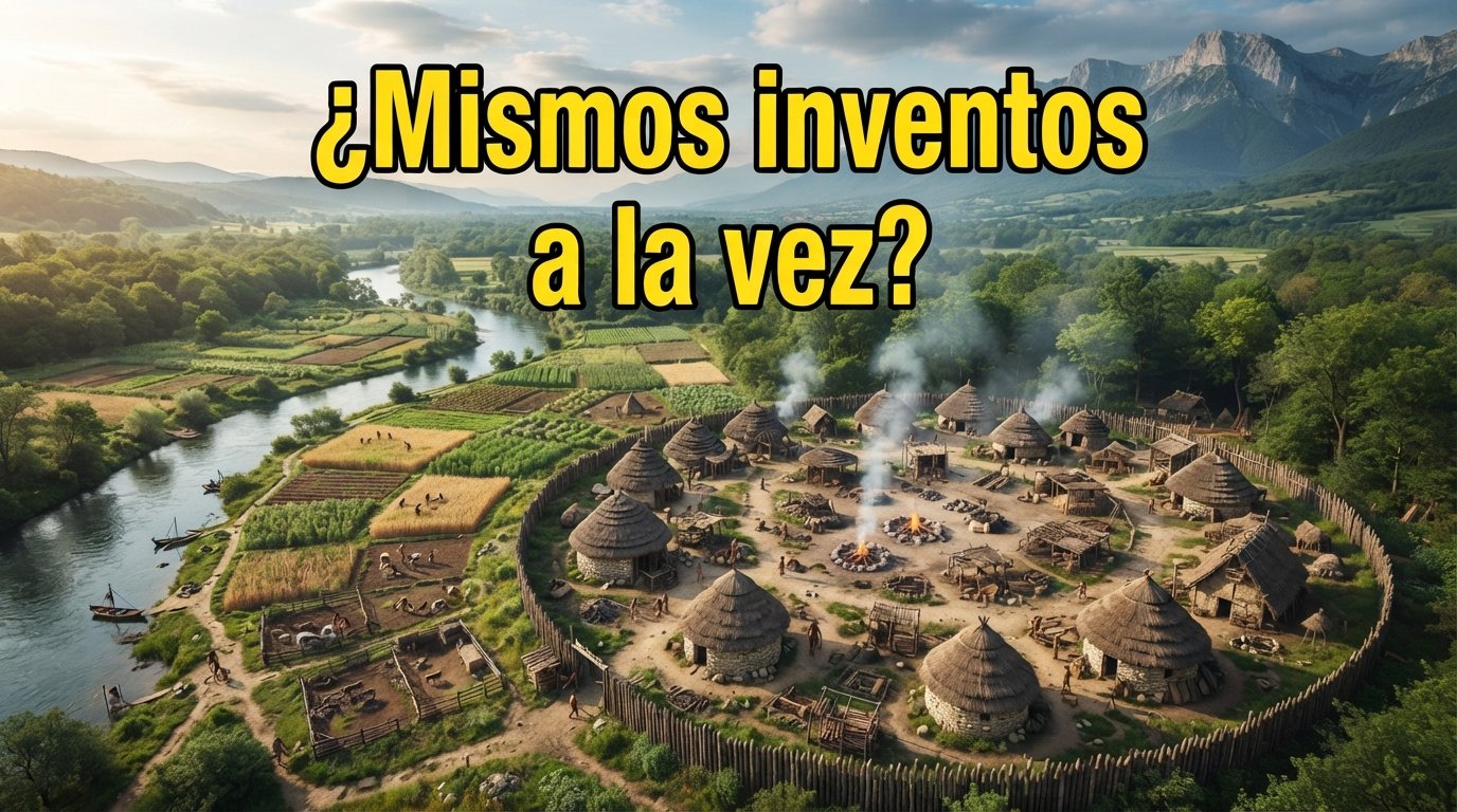 Más allá del misterio: por qué todas las civilizaciones inventaron lo mismo al mismo tiempo